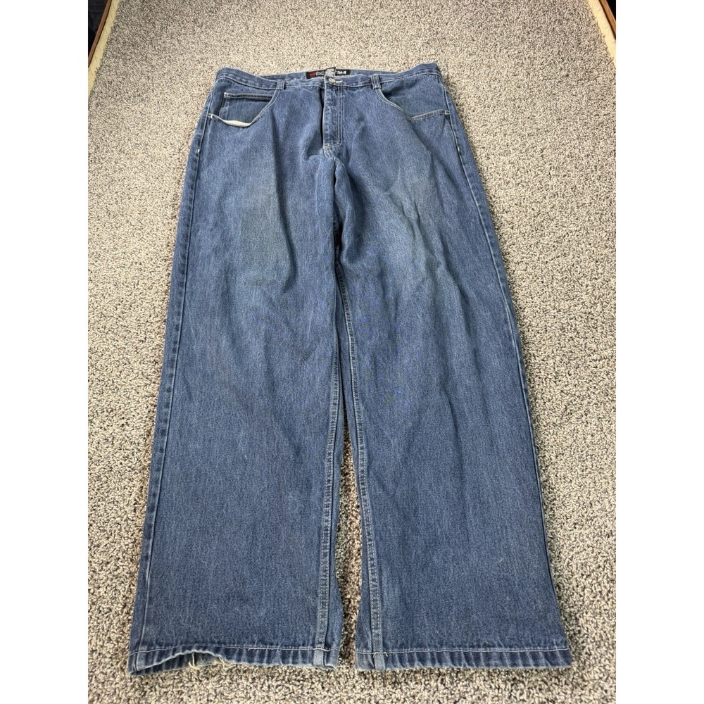 Vintage Y2K Southpole Wide Leg Jeans Men's Size 42X31 Blue Baggy